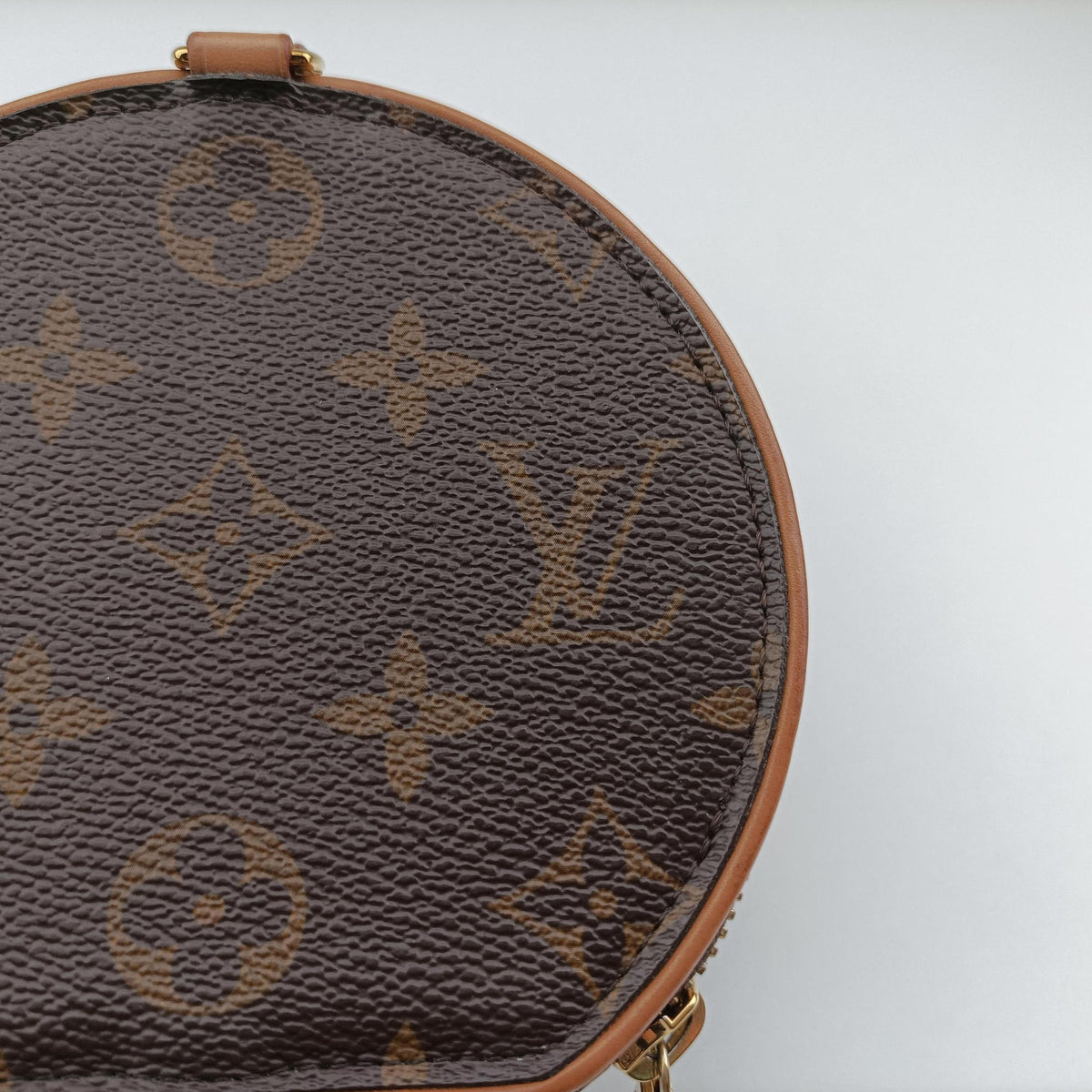 Pre-owned Louis Vuitton BOITE CHAPEAU Brown Monogram Canvas M44699 shoulderbag | stylenewstar