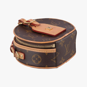 Pre-owned Louis Vuitton BOITE CHAPEAU Brown Monogram Canvas M44699 shoulderbag | stylenewstar