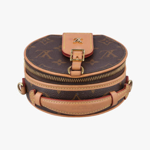 Pre-owned Louis Vuitton BOITE CHAPEAU Brown Monogram Canvas M44699 shoulderbag | stylenewstar