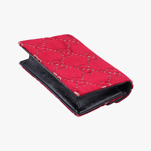 Pre-owned Gucci Dionysus Red×Black velour 476432 shoulderbag | stylenewstar