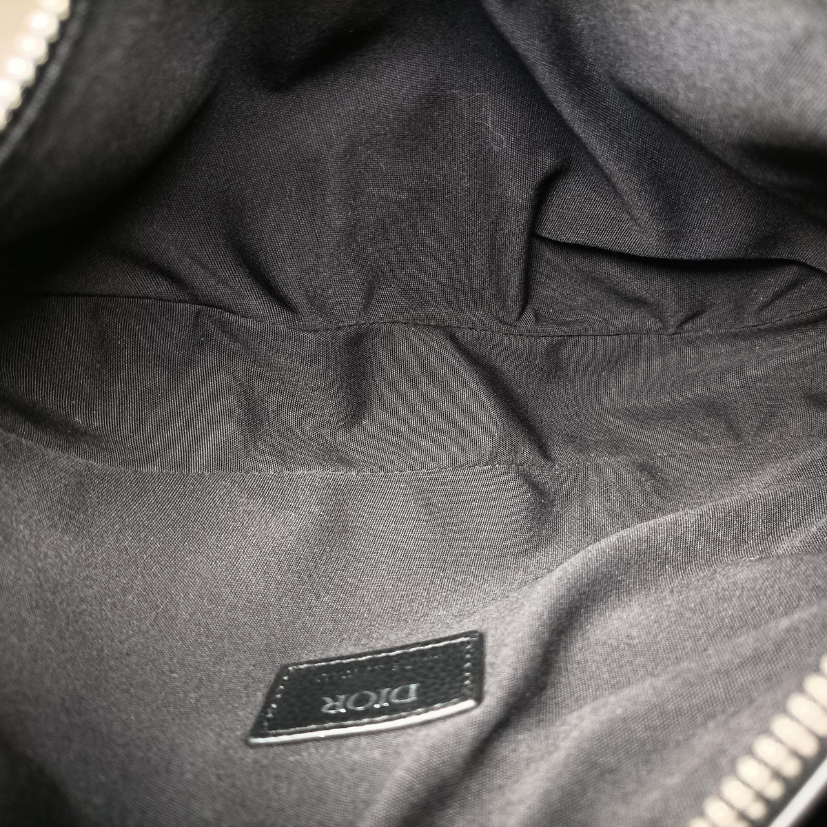 Secondhand Christian Dior saddle Black leather  bum bag/waist bag | stylenewstar