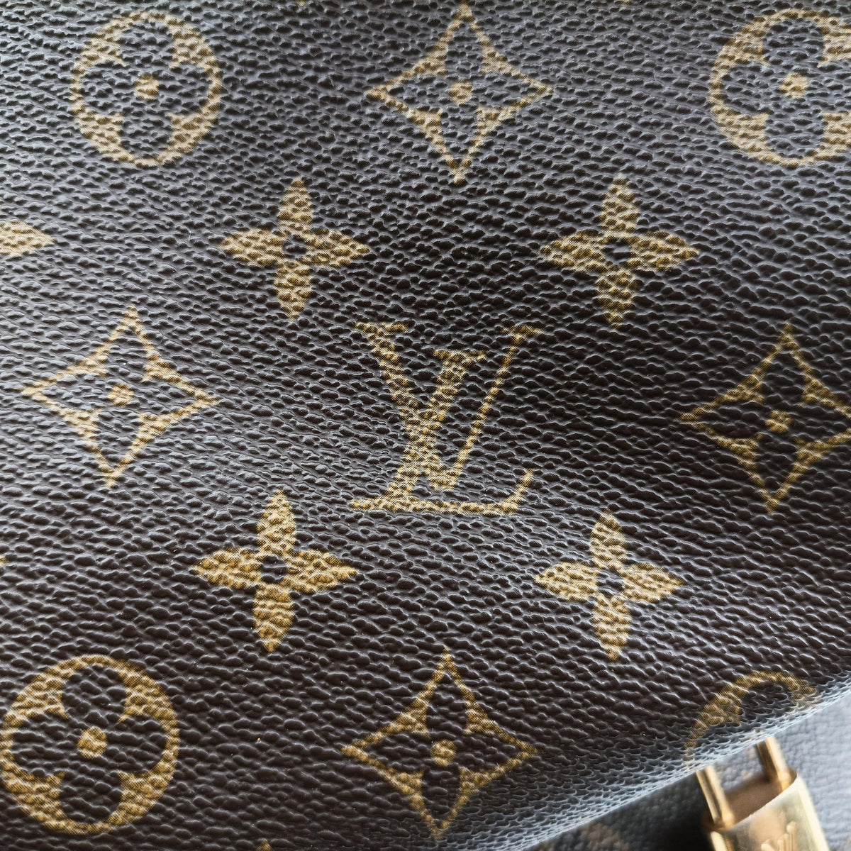 Pre-owned Louis Vuitton Neo Brown×Beige Monogram Canvas M40372 shoulderbag | stylenewstar