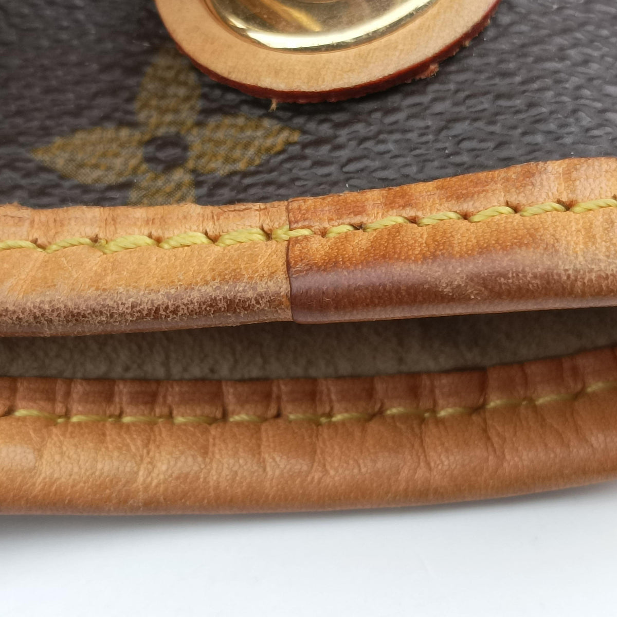 Pre-owned Louis Vuitton Neo Brown×Beige Monogram Canvas M40372 shoulderbag | stylenewstar
