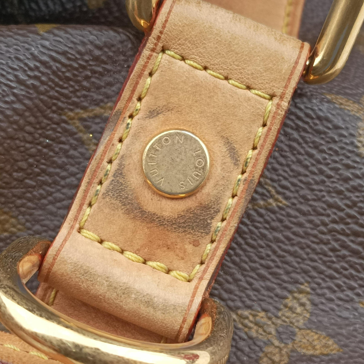 Pre-owned Louis Vuitton Neo Brown×Beige Monogram Canvas M40372 shoulderbag | stylenewstar