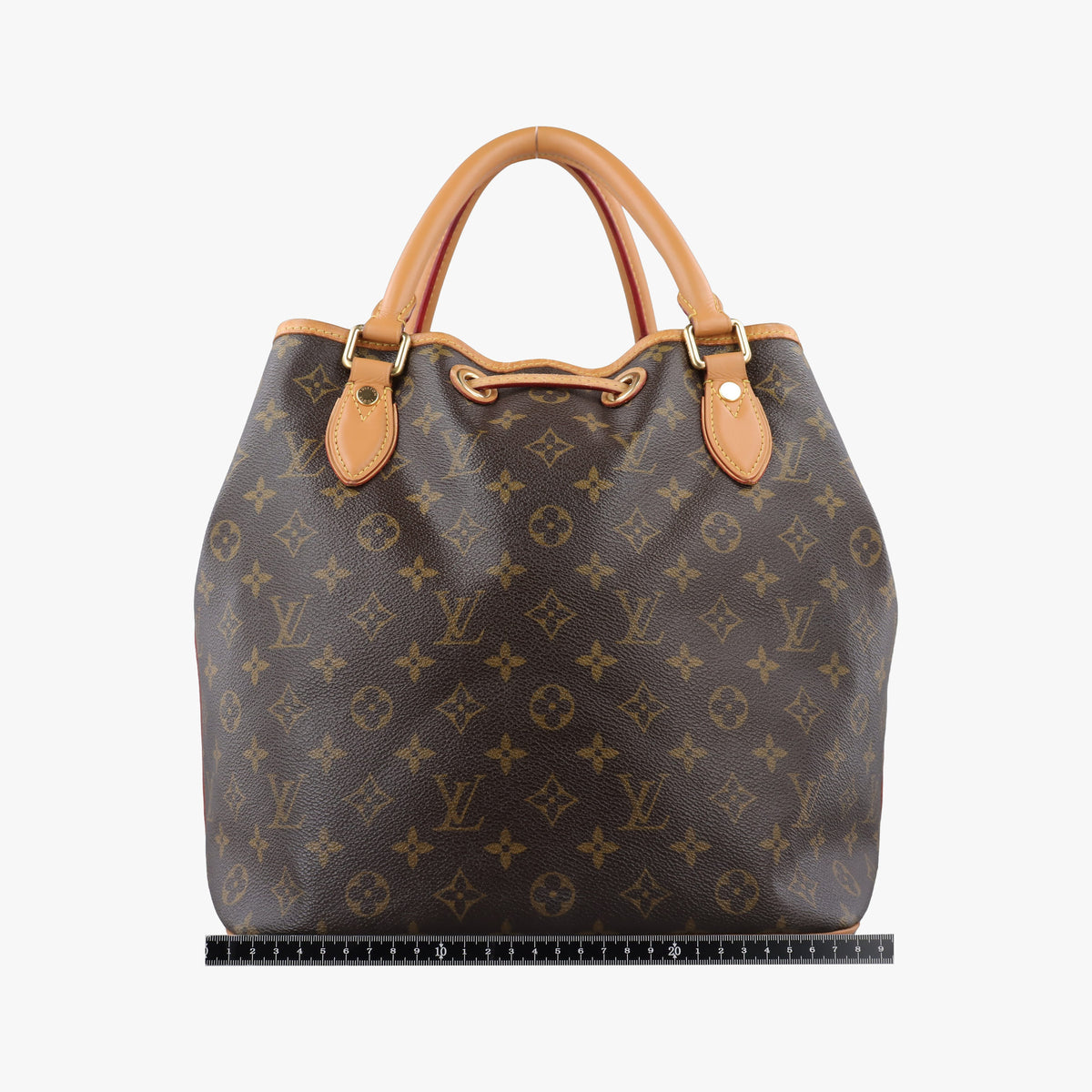Pre-owned Louis Vuitton Neo Brown×Beige Monogram Canvas M40372 shoulderbag | stylenewstar
