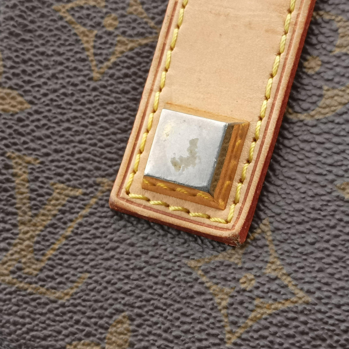 Pre-owned Louis Vuitton Neo Brown×Beige Monogram Canvas M40372 shoulderbag | stylenewstar