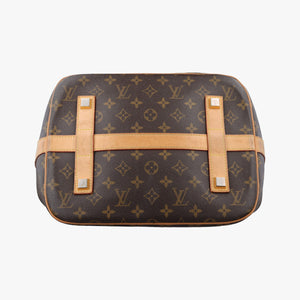 Pre-owned Louis Vuitton Neo Brown×Beige Monogram Canvas M40372 shoulderbag | stylenewstar