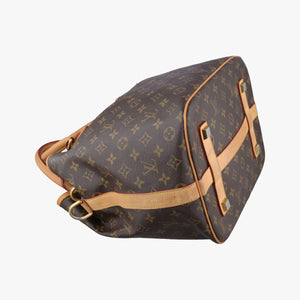 Pre-owned Louis Vuitton Neo Brown×Beige Monogram Canvas M40372 shoulderbag | stylenewstar
