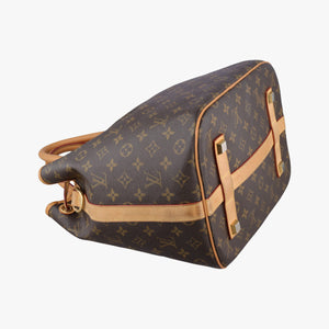 Pre-owned Louis Vuitton Neo Brown×Beige Monogram Canvas M40372 shoulderbag | stylenewstar