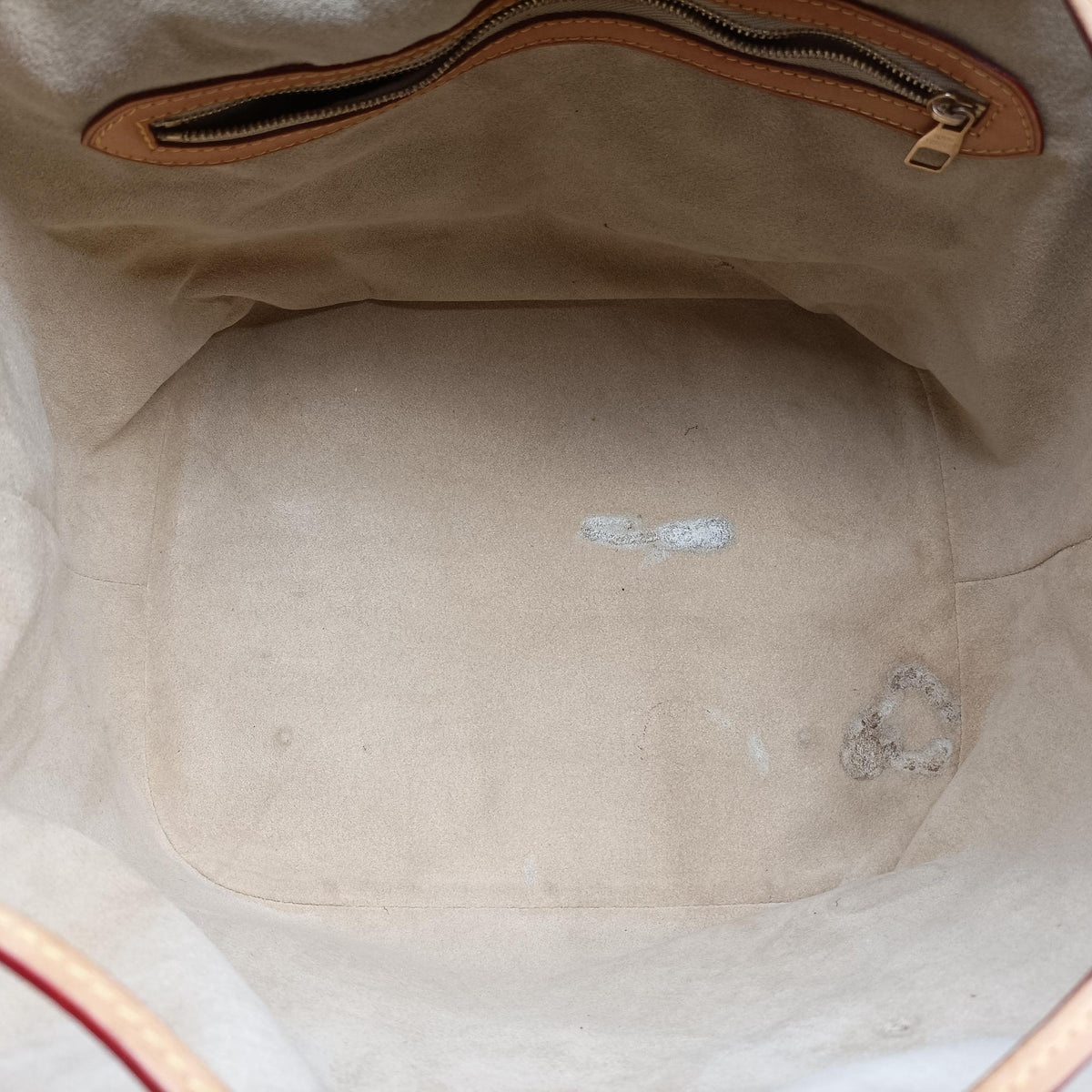 Pre-owned Louis Vuitton Neo Brown×Beige Monogram Canvas M40372 shoulderbag | stylenewstar