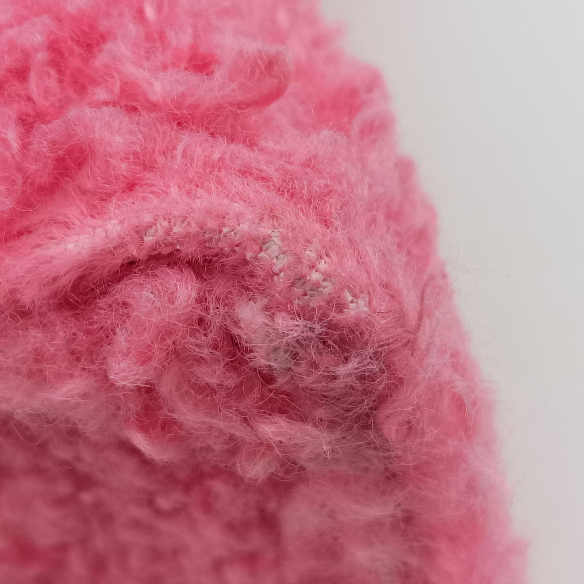 Secondhand Balenciaga Hourglass Pink wool 676384 shoulderbag | stylenewstar