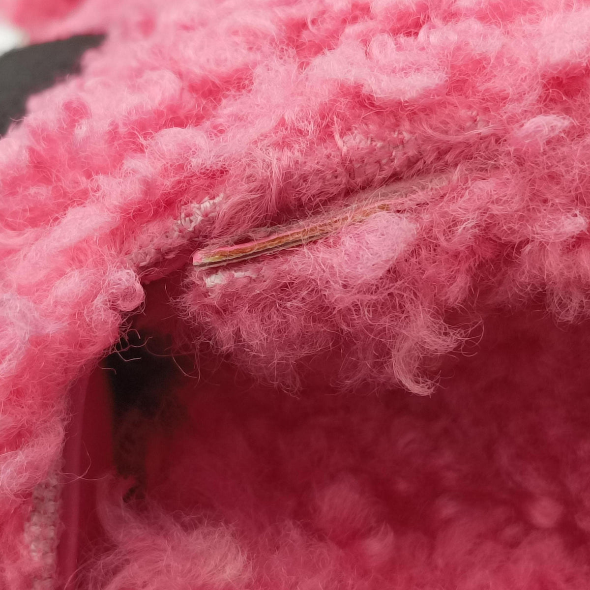 Secondhand Balenciaga Hourglass Pink wool 676384 shoulderbag | stylenewstar