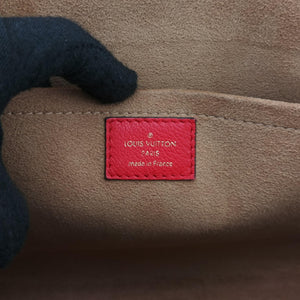 Vintage Louis Vuitton MARIGNAN Brown × Coquelicot Monogram Canvas×calf leather M44286 shoulderbag | stylenewstar