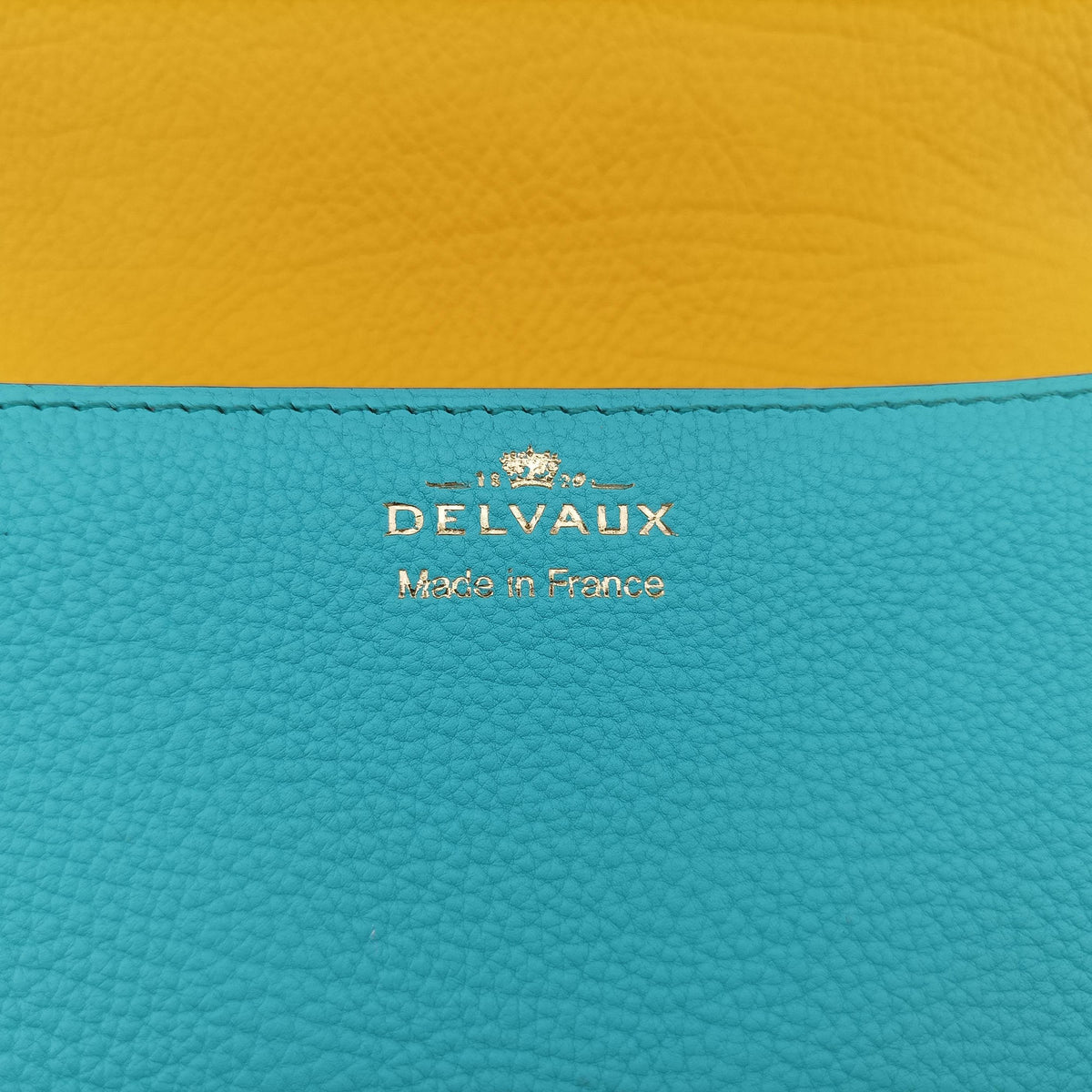 Vintage Delvaux Le Mutin Brown x Multicolor Leather  shoulderbag | stylenewstar