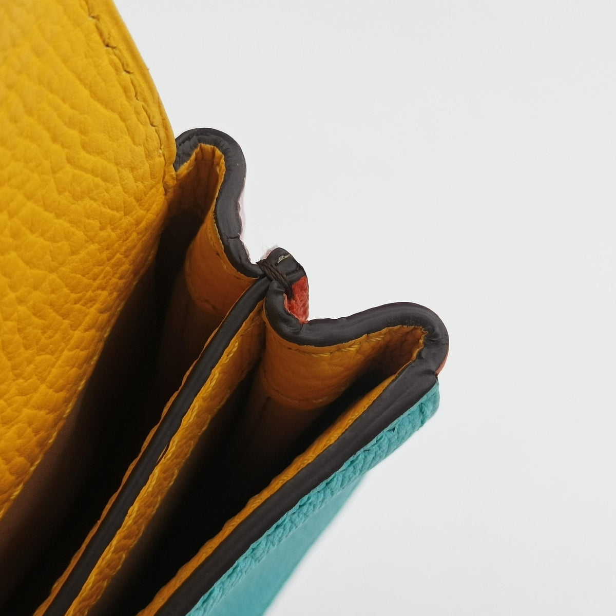Vintage Delvaux Le Mutin Brown x Multicolor Leather  shoulderbag | stylenewstar