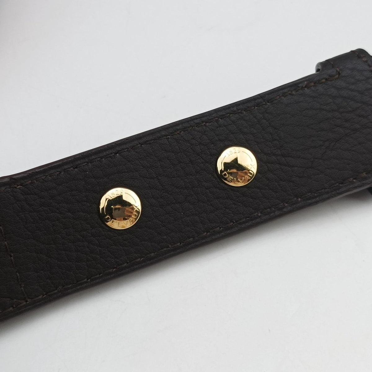 Vintage Delvaux Le Mutin Brown x Multicolor Leather  shoulderbag | stylenewstar