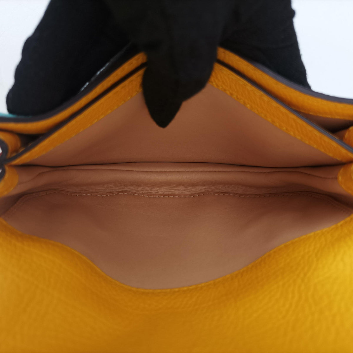 Vintage Delvaux Le Mutin Brown x Multicolor Leather  shoulderbag | stylenewstar