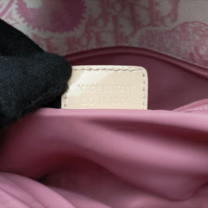 Vintage Christian Dior Trotter Cherry Blossom White×Multicolour canvas  shoulderbag | stylenewstar