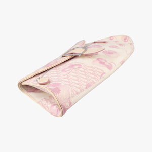 Vintage Christian Dior Trotter Cherry Blossom White×Multicolour canvas  shoulderbag | stylenewstar
