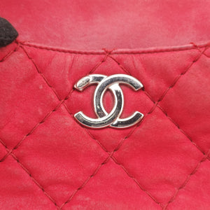 Pre-owned Chanel Wild Stitch Red Leather A67273 shoulderbag | stylenewstar