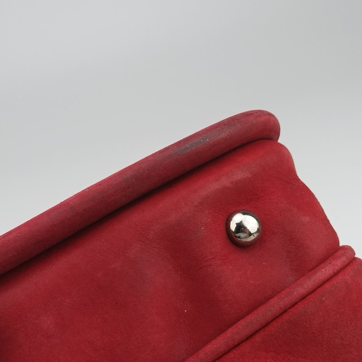 Pre-owned Chanel Wild Stitch Red Leather A67273 shoulderbag | stylenewstar