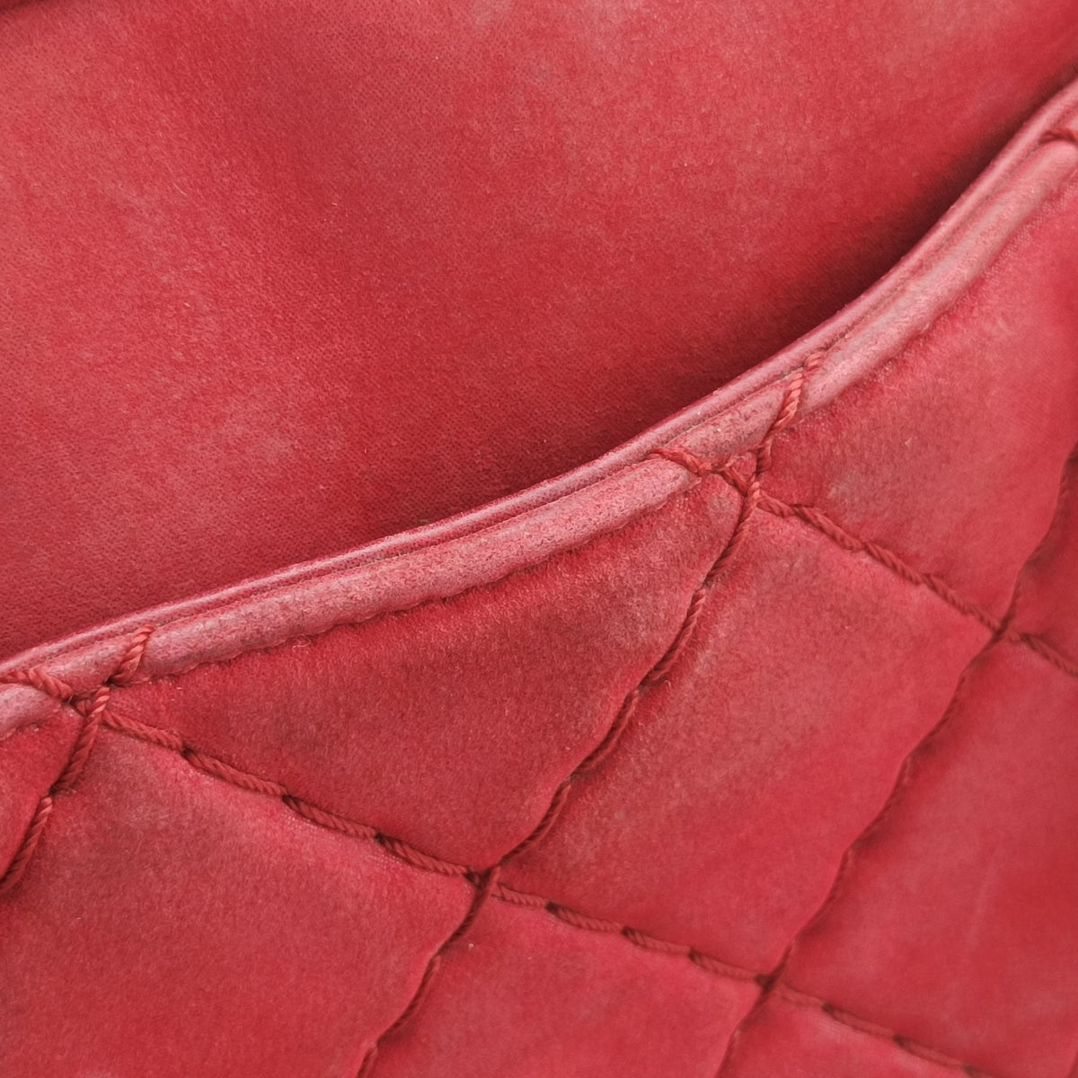 Pre-owned Chanel Wild Stitch Red Leather A67273 shoulderbag | stylenewstar