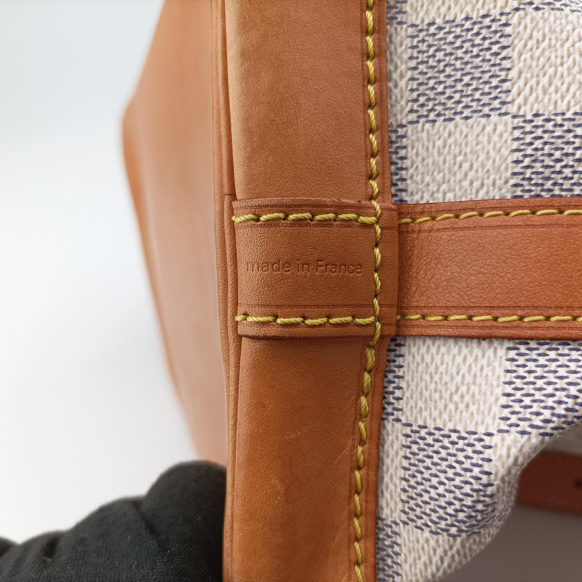 Pre-owned Louis Vuitton NOe BB AZUR Damier Canvas N41220 shoulderbag | stylenewstar