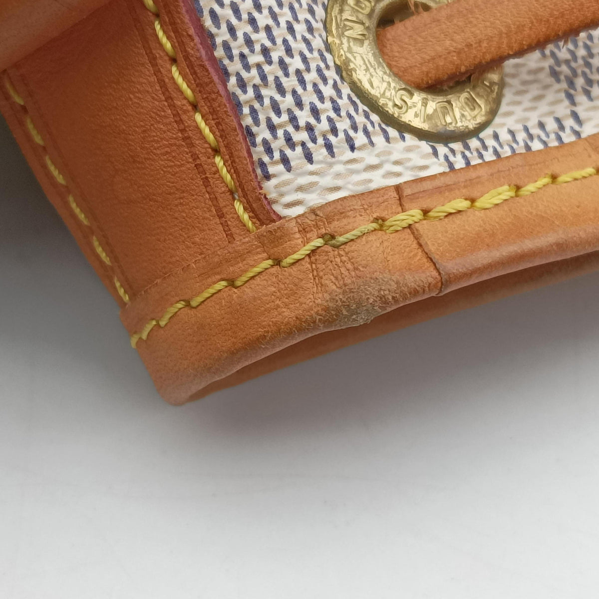 Pre-owned Louis Vuitton NOe BB AZUR Damier Canvas N41220 shoulderbag | stylenewstar