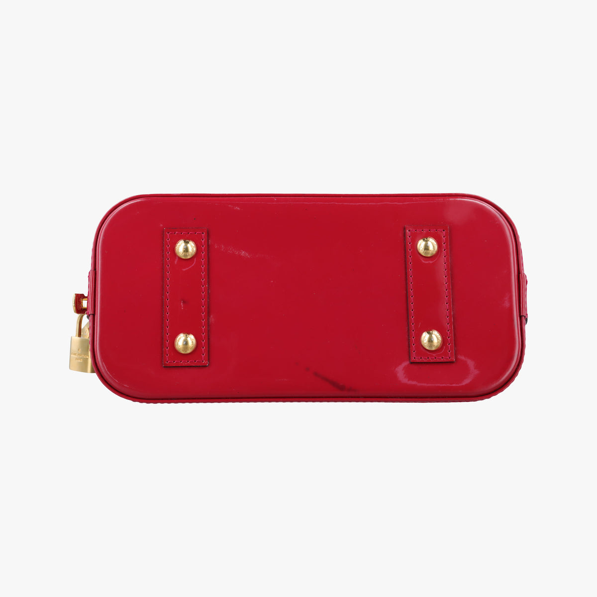 Vintage Louis Vuitton Alma BB pomme d'amour Vernis M90174 shoulderbag | stylenewstar