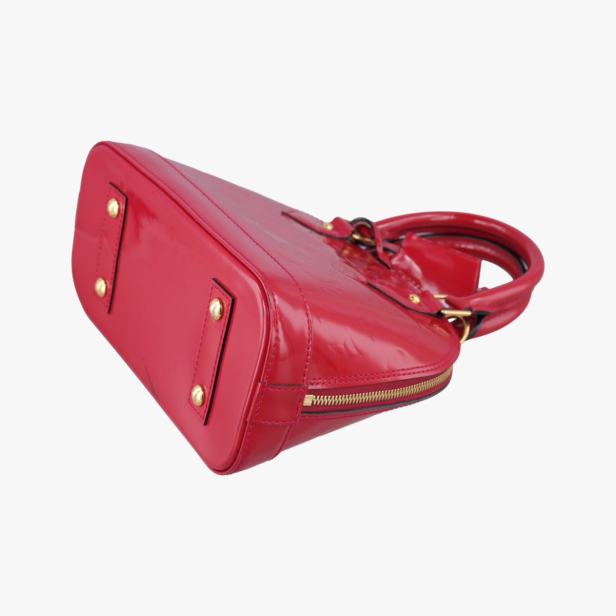 Vintage Louis Vuitton Alma BB pomme d'amour Vernis M90174 shoulderbag | stylenewstar