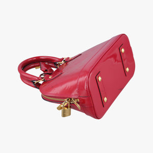 Vintage Louis Vuitton Alma BB pomme d'amour Vernis M90174 shoulderbag | stylenewstar