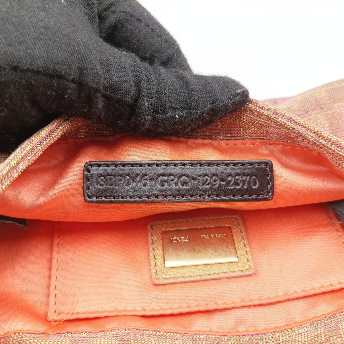 Pre-owned Fendi Mia Pochette Pink canvas 8BP046 shoulderbag | stylenewstar