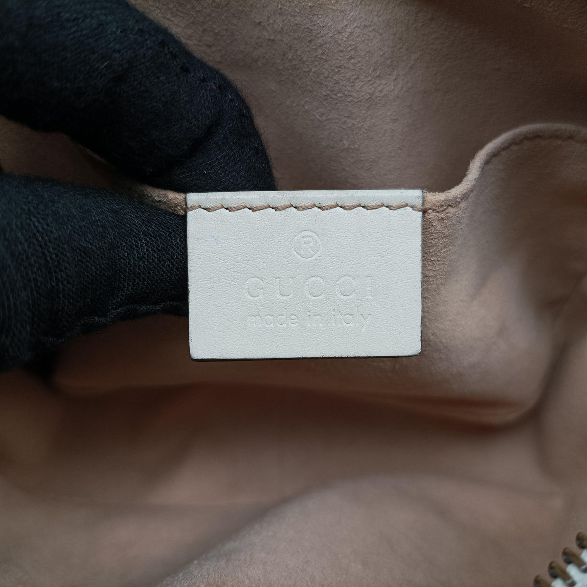 Secondhand Gucci GG Marmont White Leather 448065 shoulderbag | stylenewstar