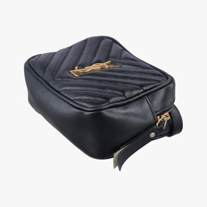 Secondhand Yves Saint Laurent LOU camera Black Leather 534817 shoulderbag | stylenewstar