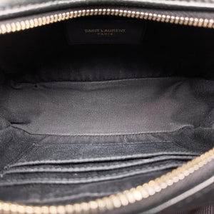 Secondhand Yves Saint Laurent LOU camera Black Leather 534817 shoulderbag | stylenewstar