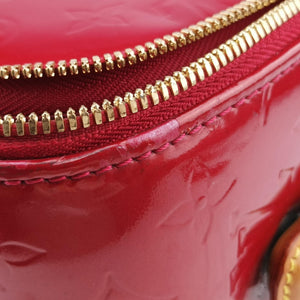 Pre-owned Louis Vuitton Pegase 45 pomme d'amour Vernis M91278 suitcase | stylenewstar