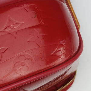 Pre-owned Louis Vuitton Pegase 45 pomme d'amour Vernis M91278 suitcase | stylenewstar