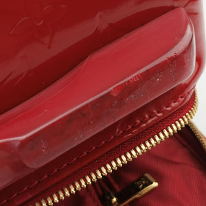 Pre-owned Louis Vuitton Pegase 45 pomme d'amour Vernis M91278 suitcase | stylenewstar