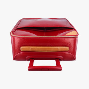 Pre-owned Louis Vuitton Pegase 45 pomme d'amour Vernis M91278 suitcase | stylenewstar