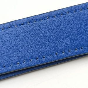 Pre-owned Loewe Amazona Blue Leather  shoulderbag | stylenewstar