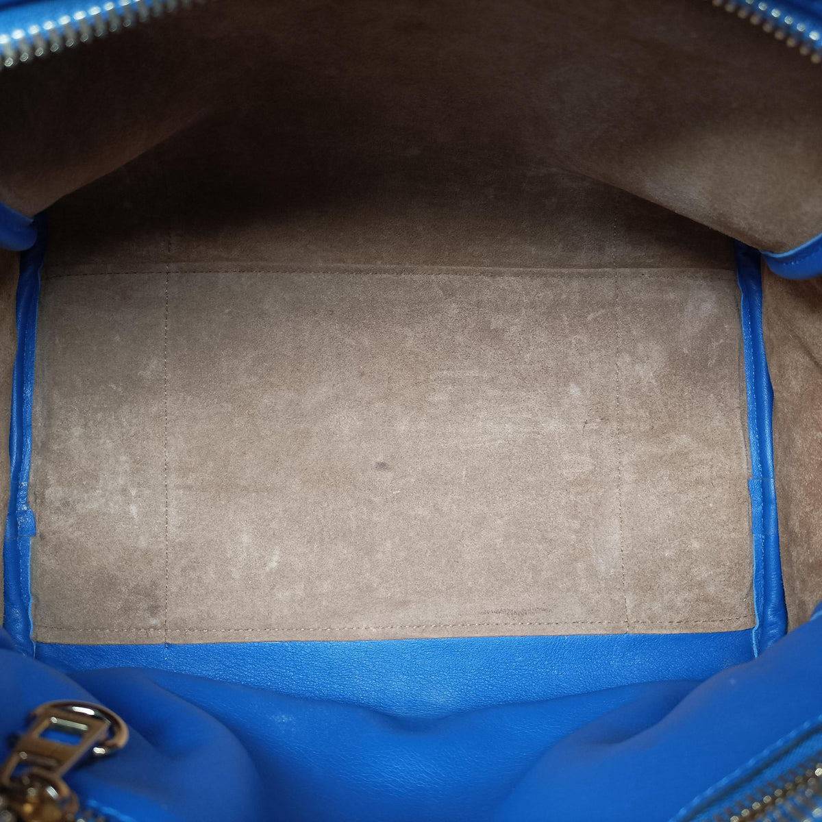 Pre-owned Loewe Amazona Blue Leather  shoulderbag | stylenewstar