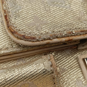 Pre-owned Louis Vuitton Shine McKenna Golden Monogram Shine M92363 shoulderbag | stylenewstar