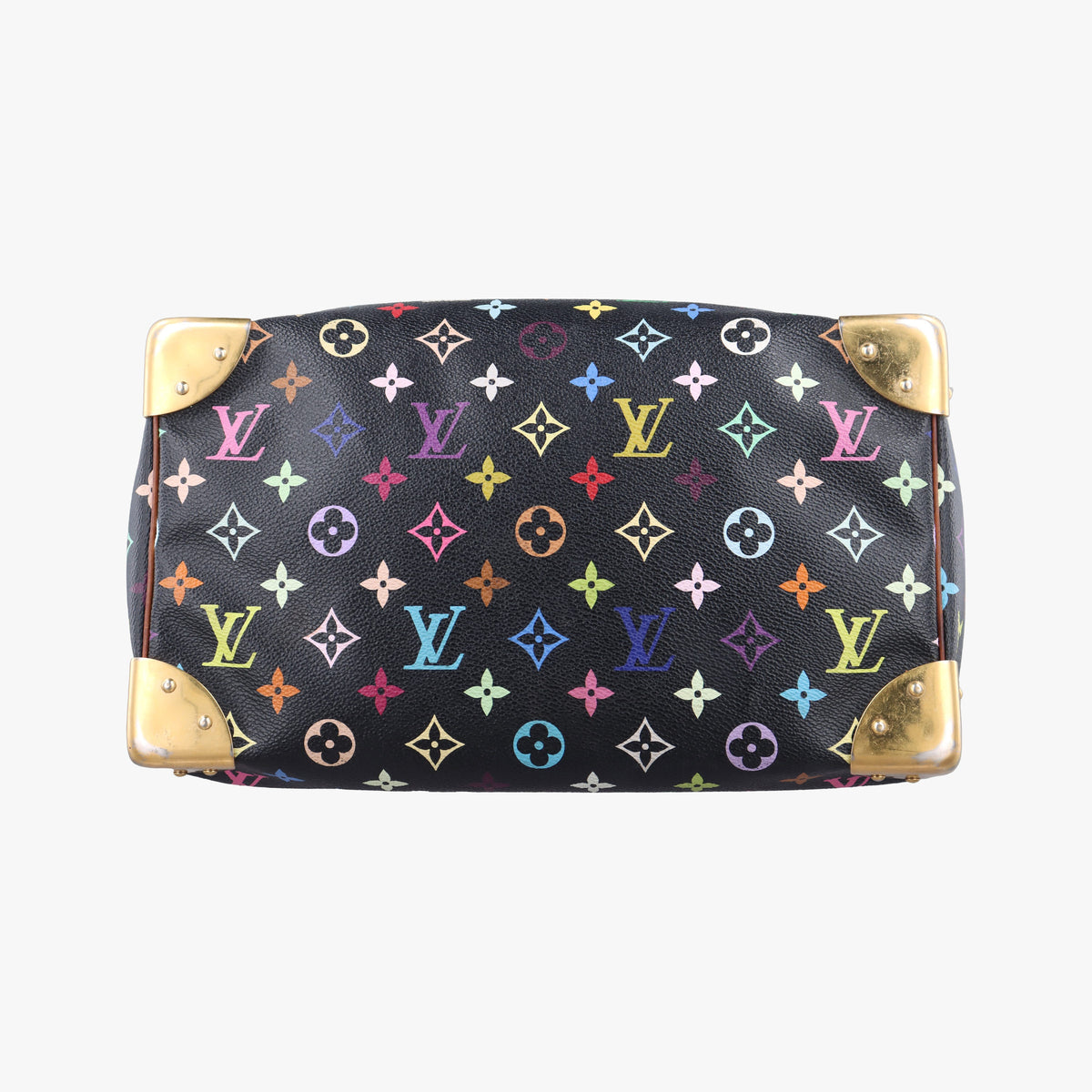 Secondhand Louis Vuitton SPEEDY 30 noir Monogram Multicolor M92642 handbag | stylenewstar