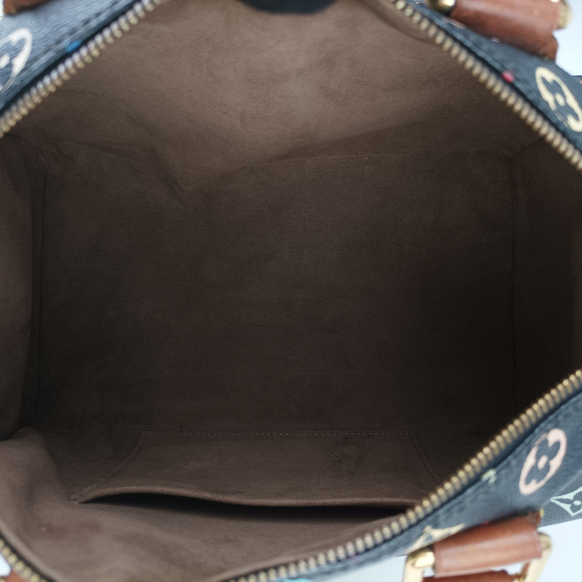 Secondhand Louis Vuitton SPEEDY 30 noir Monogram Multicolor M92642 handbag | stylenewstar