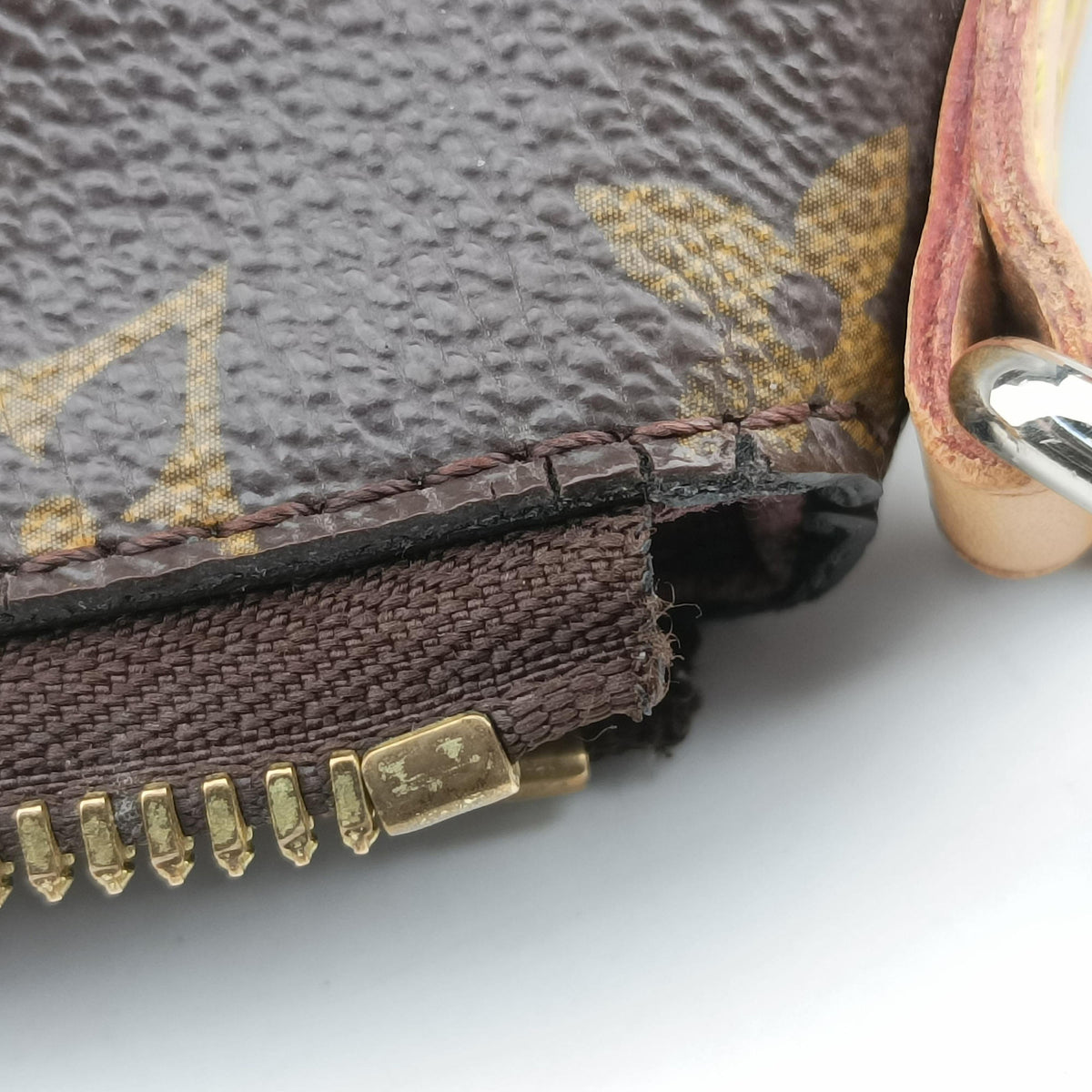 Pre-owned Louis Vuitton TURENNE MM Brown Monogram Canvas M48814 shoulderbag | stylenewstar