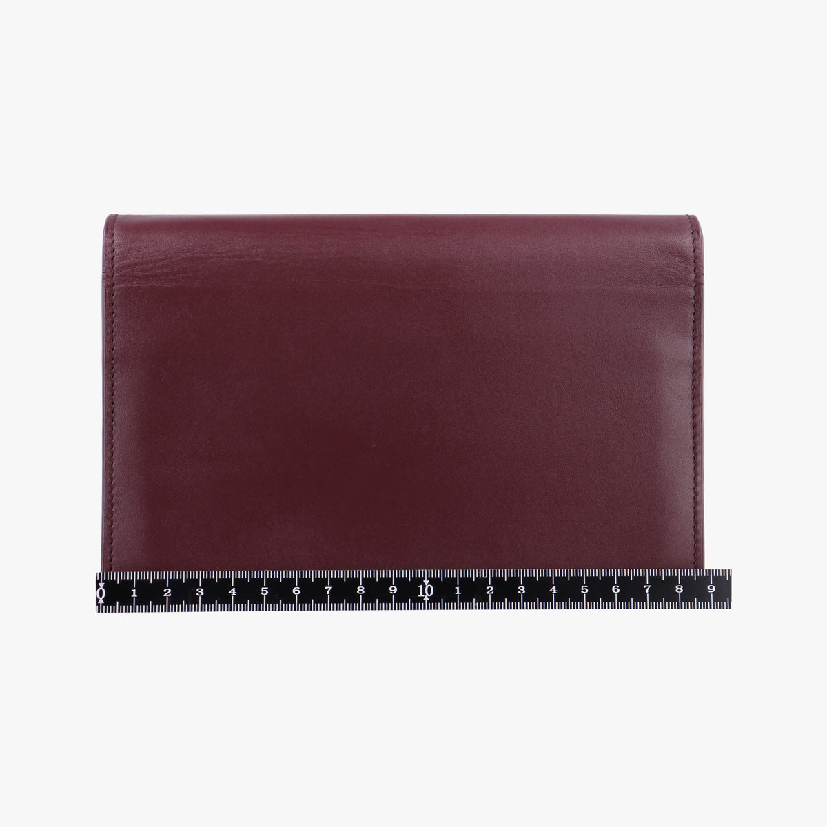 Pre-owned Yves Saint Laurent KATE Burgundy Leather 452159 shoulderbag | stylenewstar