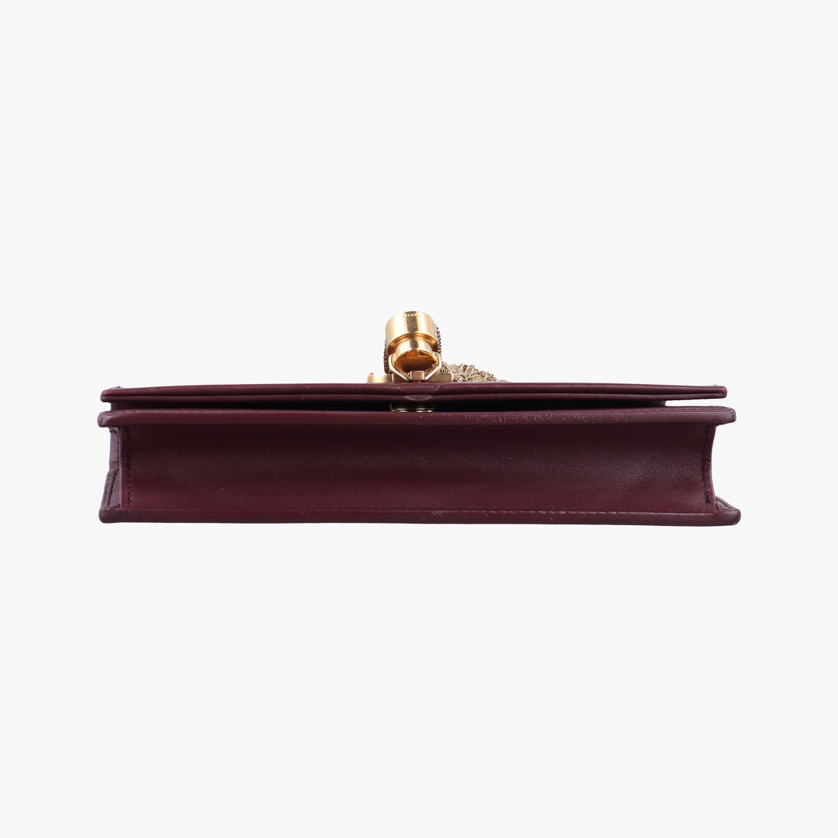 Pre-owned Yves Saint Laurent KATE Burgundy Leather 452159 shoulderbag | stylenewstar