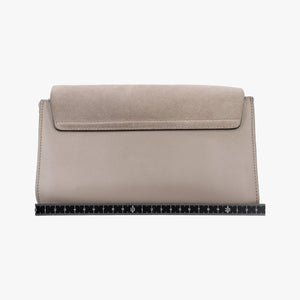 Vintage Chloe FAYE Grey Suede × leather  shoulderbag | stylenewstar