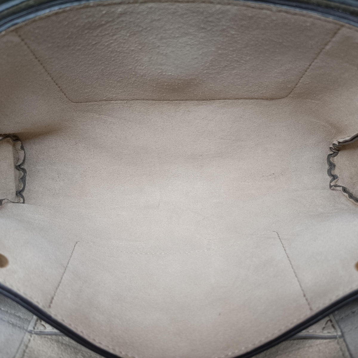 Vintage Chloe FAYE Grey Suede × leather  shoulderbag | stylenewstar