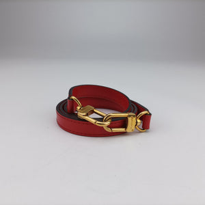 Secondhand Louis Vuitton PHENIX PM brown×COQUELICOT Monogram Canvas×calf leather M41537 shoulderbag | stylenewstar